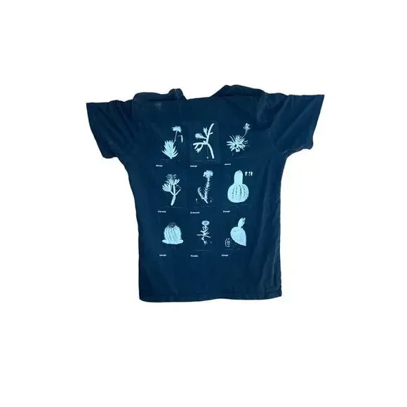 Levi’s Horticulture Club Graphic Tee Men’s XS Black Plants Shirt Standard Fit - Picture 6 of 10